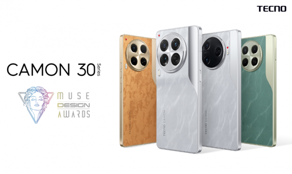 Дизайн смартфонов серии TECNO CAMON 30 отмечен престижной наградой Muse Design Award 2024